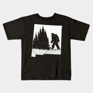 New Mexico Big Foot Kids T-Shirt